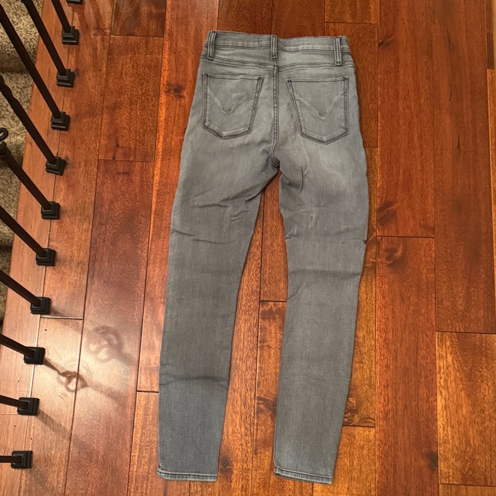 Hudson Jeans Men's Faded Gray Skinny Jeans